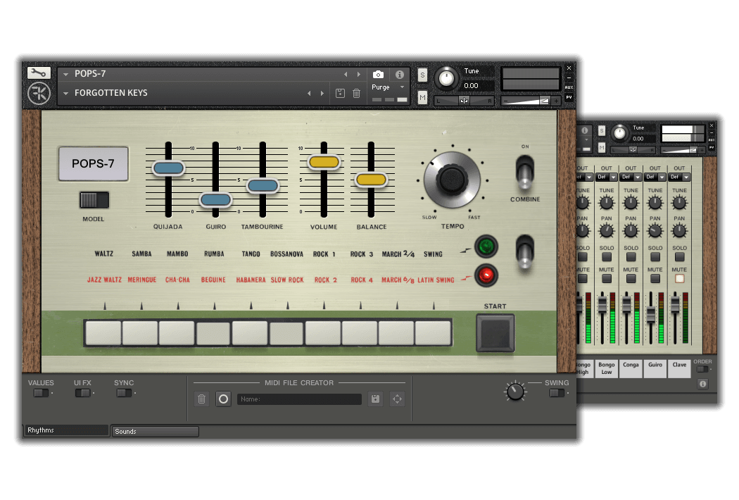POPS-7 by Forgotten Keys | Kontakt Instrument | Loot Audio